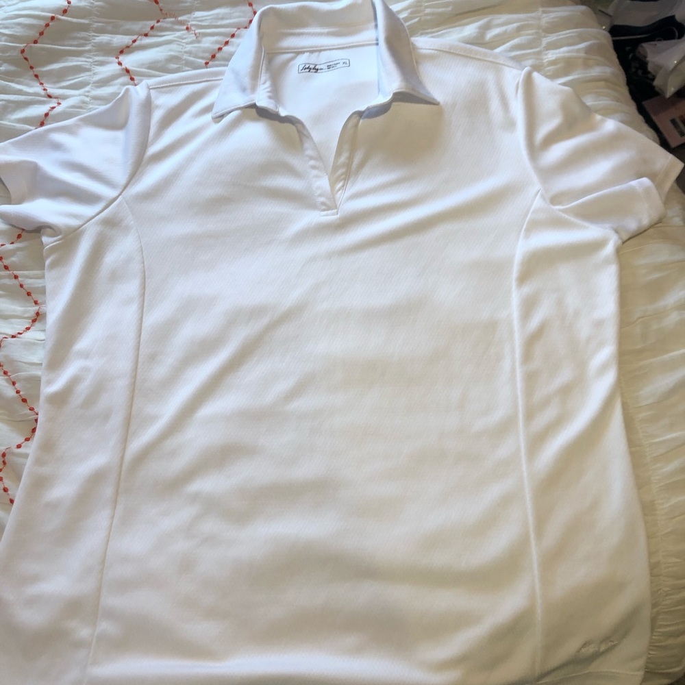 White colored/golf shirt